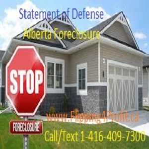 Statement of defense - Alberta Foreclosure