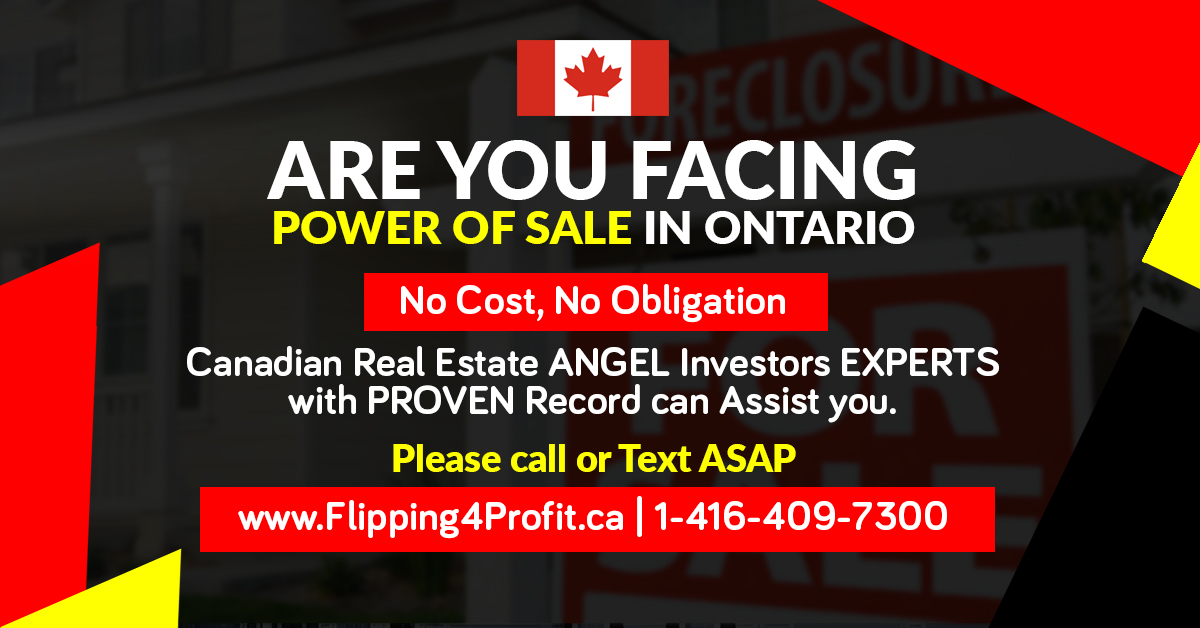 The Power of Sale Process in Ontario