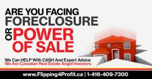 Canadian real estate power of sale and foreclosures