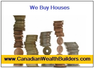 We buy houses